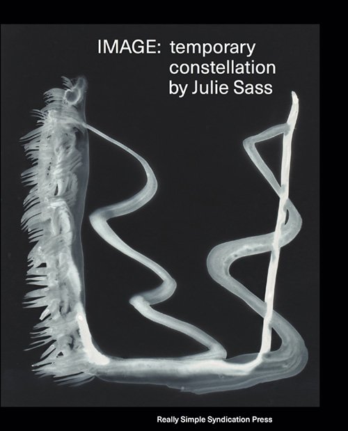 Cover for Julie Sass · IMAGE: temporary constellation (Sewn Spine Book) [1e uitgave] (2022)