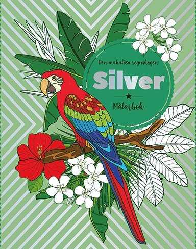 Den makalösa regnskogen : silver - målarbok - - Books - Tukan Förlag - 9789179855178 - May 31, 2021