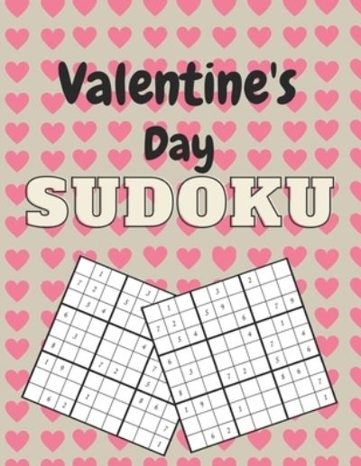 Cover for Aymane Jml · Valentine's Day Sudoku (Paperback Book) (2021)