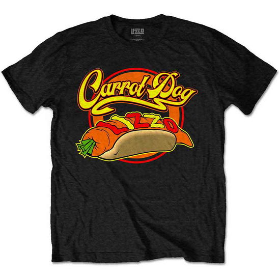 Cover for Lizzo · Lizzo Unisex T-Shirt: Carrot Glizzy (Black) (T-shirt)