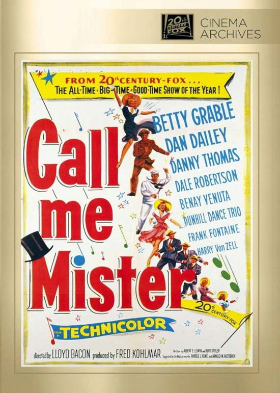 Cover for Call Me Mister (DVD) (2013)