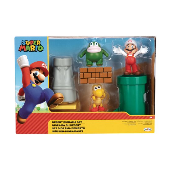 Cover for Jakks Pacific · Nintendo Mario 2-1/2in Desert Diorama Set Cs (Net) (MERCH) (2021)