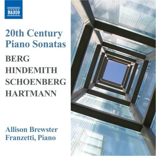 Cover for Hindemith / Berg / Schoenberg / Franzetti · Piano Sonatas: Three Piano Pieces (CD) (2007)
