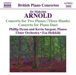 Cover for Arnold / Dyson / Sargent / Ulster Orch / Heikkila · Concerto for Two Pianos (Three Hands) Concertos (CD) (2007)