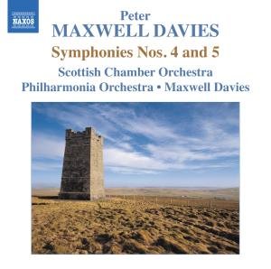 Maxwell Daviessymph No 4 5 - Scottish Comaxwell Davies - Musikk - NAXOS - 0747313235179 - 3. september 2012