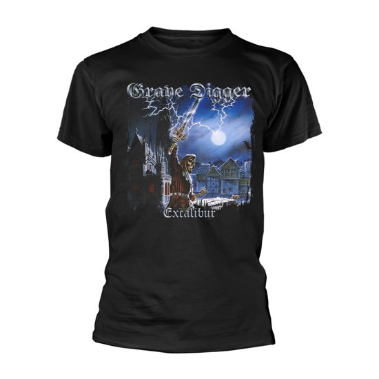 Cover for Grave Digger · Excalibur (T-shirt) [size L] [Black edition] (2020)