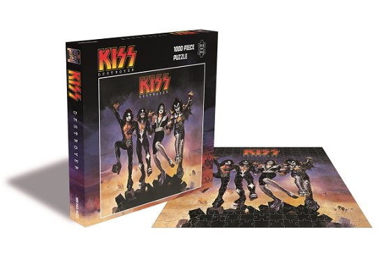 Cover for Kiss · Destroyer (1000 Piece Jigsaw Puzzle) (Puslespil) (2020)