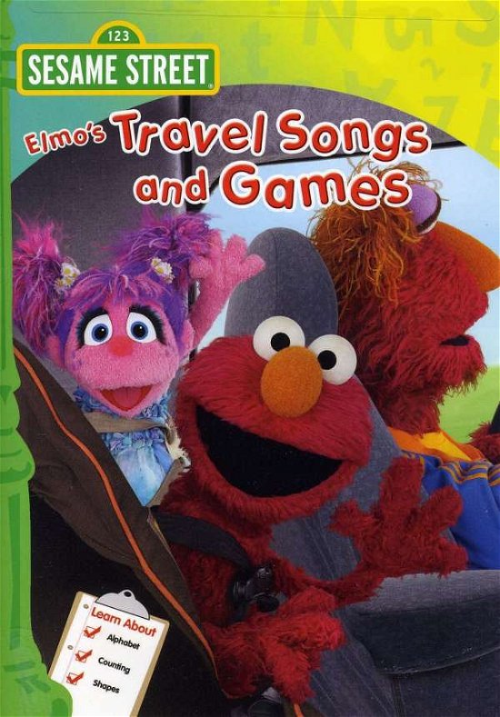 Cover for Sesame Street · Elmo's Travel Songs &amp; Games (DVD) (2011)