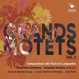 Cover for Ensemble Antiphona &amp; Rolandas Muleika · Grands Motets Vol. 2 (CD) (2024)