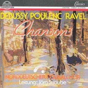 Cover for Debussy / Ravel / Poulenc · Chansons (CD) (1995)