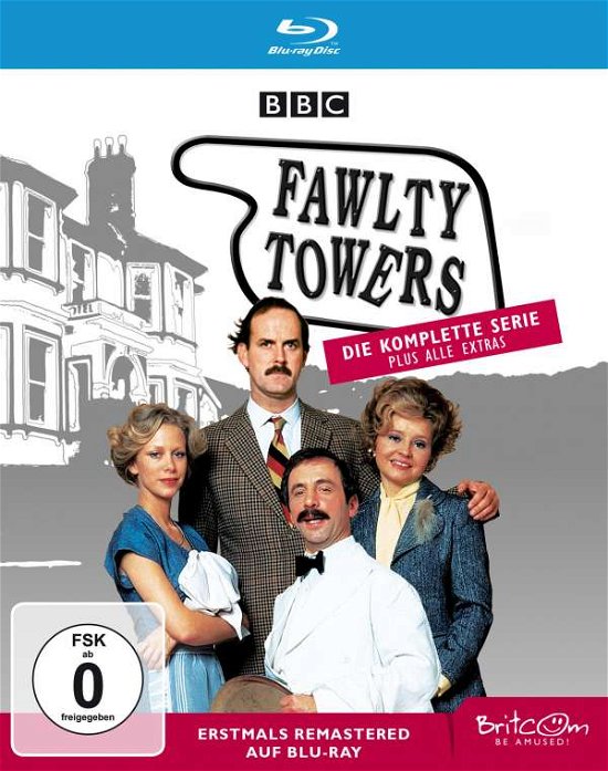Cover for Cleese,john / Scales,prunella / Sachs,andrew/+ · Fawlty Towers-die Komplette Serie Plus (Blu-ray) (2020)