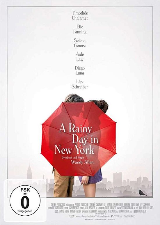 Cover for A Rainy Day in New York / DVD · A Rainy Day in New York (DVD) (2020)