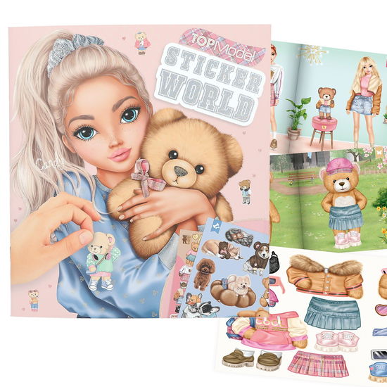 Cover for Topmodel · Stickerworld Team Teddy (  0413209 ) (Toys)