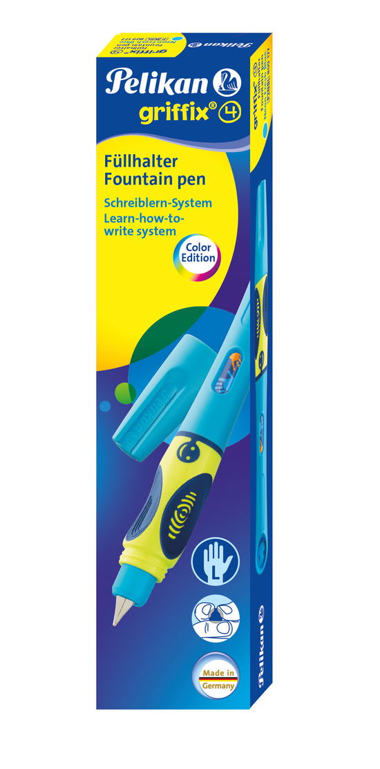 Pelikan griffix® Patronenfüller neonblau A (für An - Pelikan - Gadżety - Pelikan - 4012700809179 - 