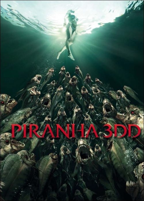 Cover for Katrina Bowden,david Hasselhoff,christopher Lloyd,ving Rhames · Piranha Dd (Dvd+booklet) (DVD) (2015)