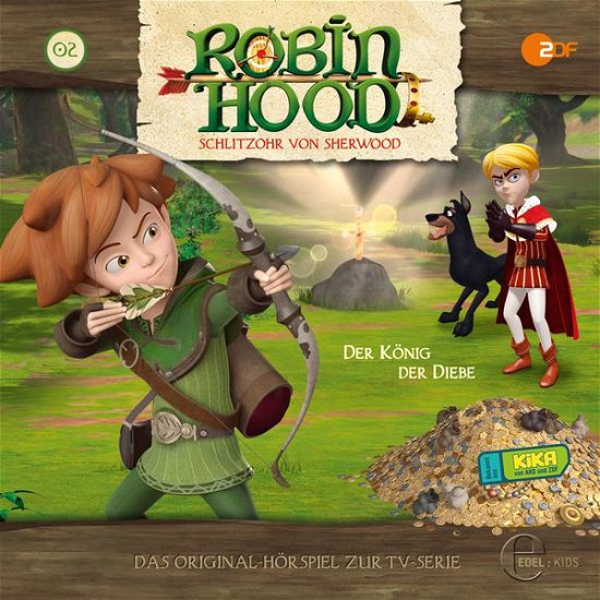 Cover for Robin Hood-schlitzohr Von Sherwood · (2)original Hsp Z.tv-serie-der König Der Diebe (CD) (2015)