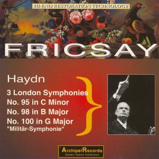 Cover for Haydn / Fricsay · Sinfonien 95 98 &amp; 100 (CD) (2012)