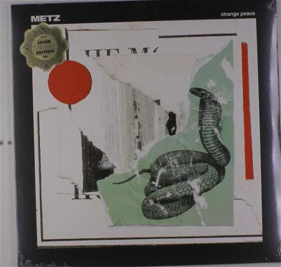 Cover for Metz · Strange Peace (Loser Edition Mint Green Vinyl) (LP) [Coloured edition] (2017)