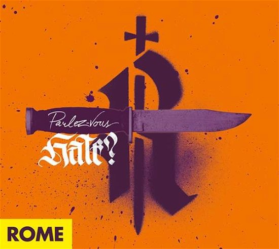 Cover for Rome · Parlez-Vous Hate? (CD) [Digipak] (2021)