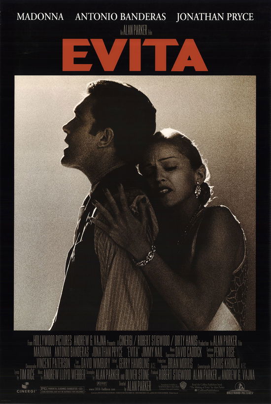Cover for Evita (DVD) (1999)
