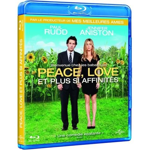Cover for Paul Rudd · Jennifer Aniston - Peace, Love Et Plus Si Affinites (Blu-ray) (2018)