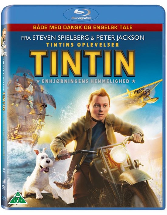 Tintin - Enhjørningens Hemmelighed - Film - Elokuva -  - 5051159289179 - lauantai 24. maaliskuuta 2012
