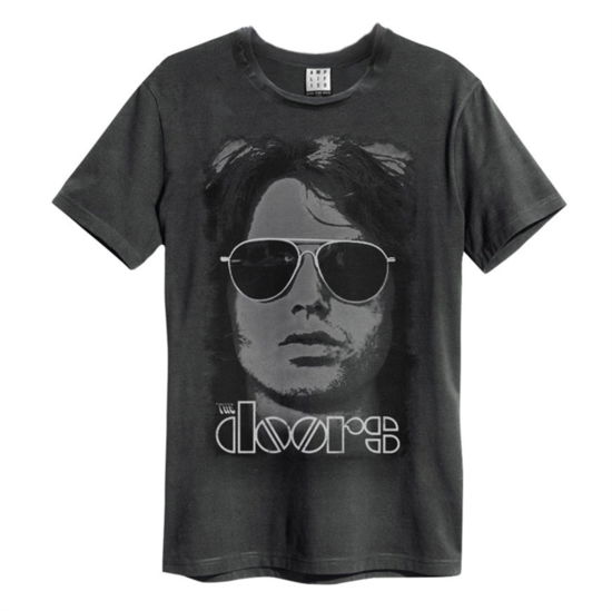 Doors - Mr Mojo Risin Tee Amplified Large Vintage Charcoal T Shirt - The Doors - Merchandise - AMPLIFIED - 5054488276179 - 