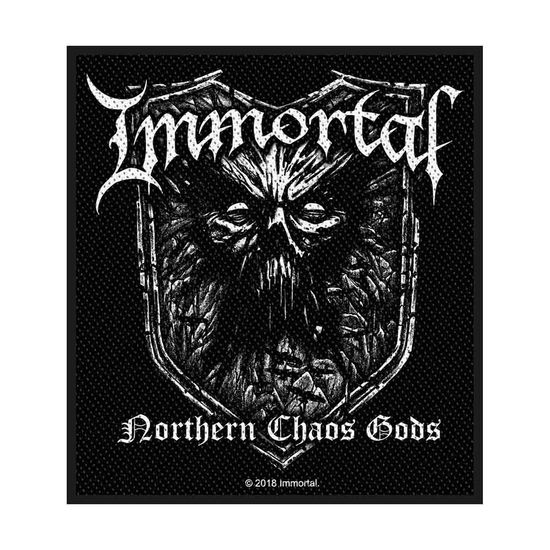 Immortal Standard Woven Patch: Northern Chaos Gods - Immortal - Mercancía - PHD - 5055339791179 - 19 de agosto de 2019