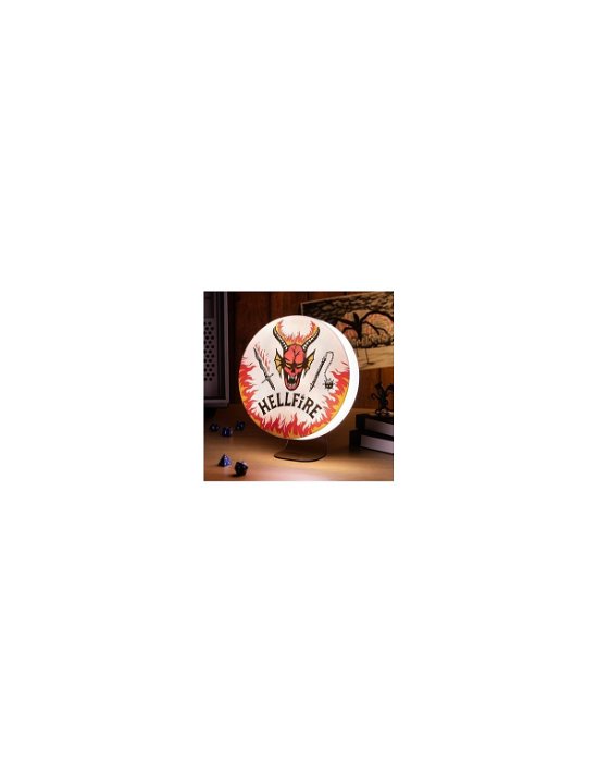Stranger Things Lampe Hellfire Club Logo 20 cm - Paladone Products Ltd - Merchandise - Paladone - 5055964791179 - 12. juli 2023