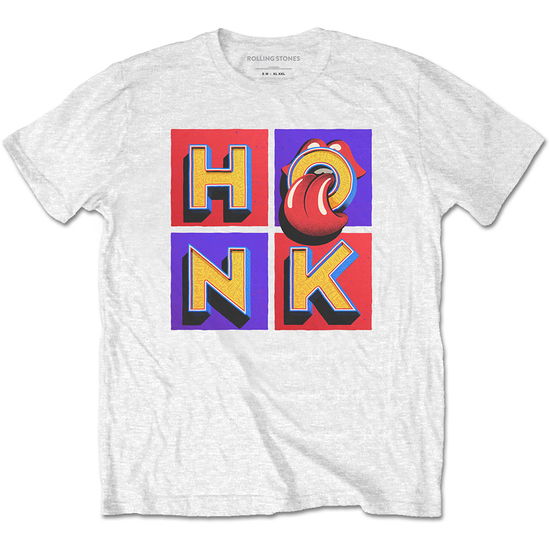 Cover for The Rolling Stones · The Rolling Stones Unisex T-Shirt: Honk Album (White) (T-shirt) [size XXL] [White - Unisex edition] (2019)