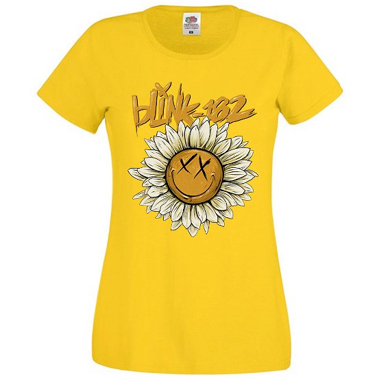 Blink-182 Ladies T-Shirt: Sunflower - Blink-182 - Merchandise - PHD - 5056187748179 - February 3, 2023
