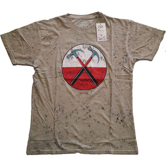 Cover for Pink Floyd · Pink Floyd Unisex T-Shirt: The Wall Hammers (Wash Collection) (T-shirt) [size M]