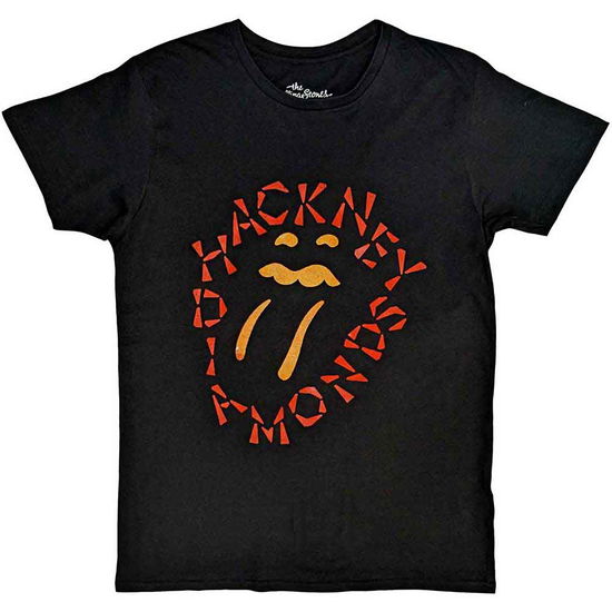 The Rolling Stones Unisex T-Shirt: Hackney Diamonds Negative Tongue - The Rolling Stones - Merchandise -  - 5056737204179 - September 25, 2023