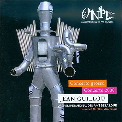 Cover for Jean Guillou  · Concerto 2000/concerto grosso (CD) (2019)