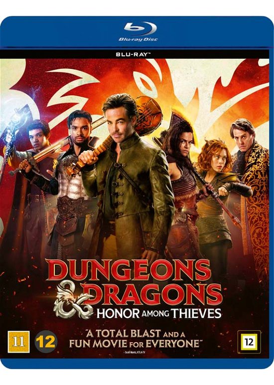 Cover for Dungeons &amp; Dragons (Blu-ray) (2023)