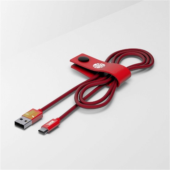 Micro USB Cable 120 Cm Android - Marvel: Iron Man - Produtos - TRIBE - 8054392653179 - 