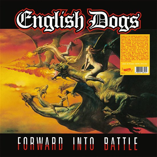 Cover for English Dogs · Forward Into Battle (LP) (2022)