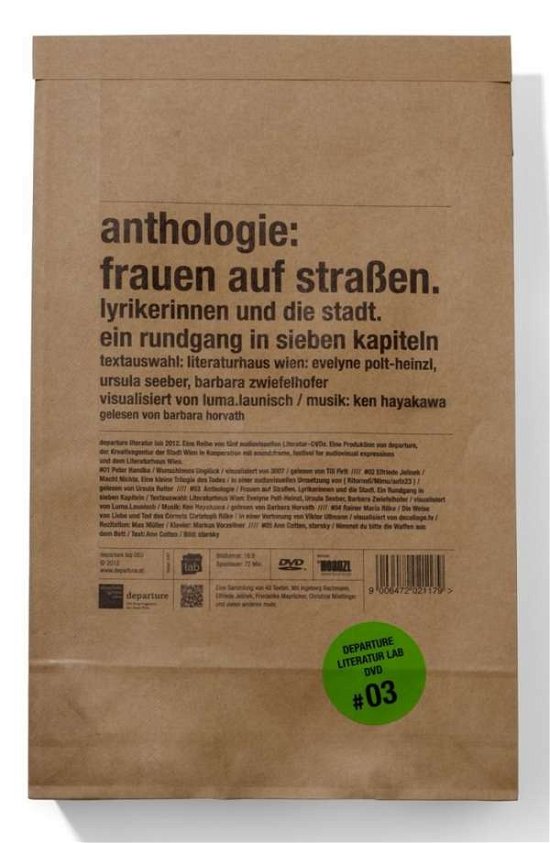 Cover for Frauen Auf Strassen. Lyrikerinnen Und Die Stadt (DVD)