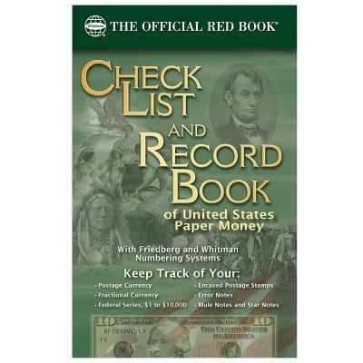 Cover for Whitman Publishing · Check List and Record Book of United States Paper Money (Pocketbok) (2017)