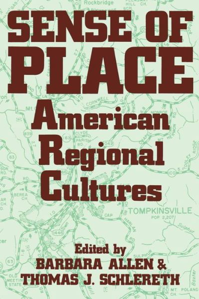 Cover for Barbara Allen · Sense Of Place: American Regional Cultures (Taschenbuch) (1992)