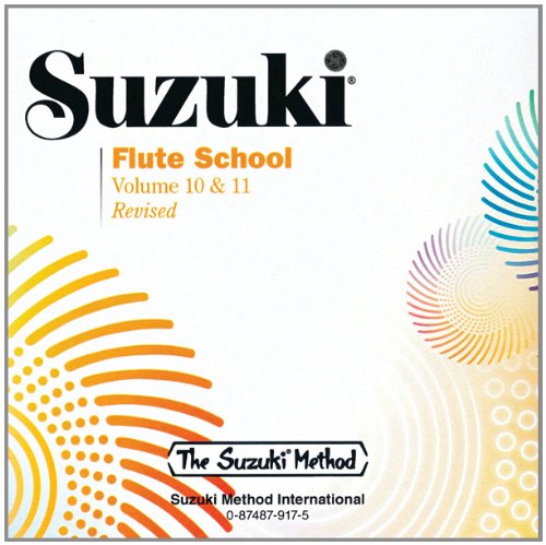 Cover for Alfred Publishing Staff · Suzuki Flute School: Volumes 10 &amp; 11 (Äänikirja (CD)) [Revised edition] (1997)