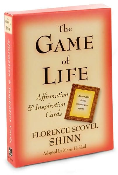 Cover for Shinn, Florence Scovel (Florence Scovel Shinn) · Game of Life Affirmation and Inspiration Cards: Affirmation and Inspiration Cards - Positive Words for a Positive Life (Flashcards) (1989)