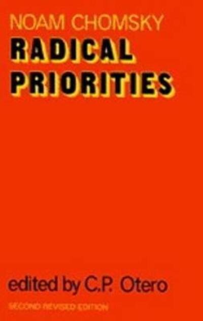 Cover for Noam Chomsky · Radical Priorities (Paperback Bog) [New edition] (1996)