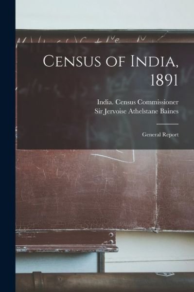 Cover for India Census Commissioner · Census of India, 1891 (Paperback Bog) (2021)