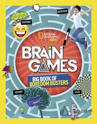 Cover for National Geographic Kids · Brain Games - Activity Books (Paperback Bog) [Edition edition] (2018)
