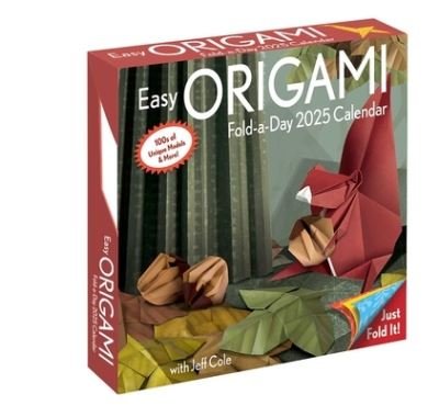 Cover for Jeff Cole · Easy Origami 2025 Fold-A-Day Calendar (Kalender) (2024)