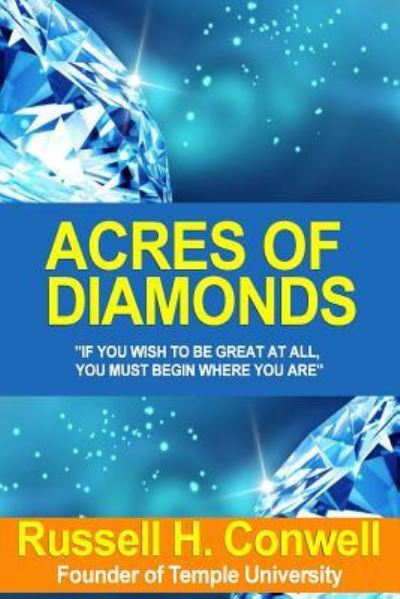 Cover for Russell H Conwell · Acres of Diamonds (Paperback Book) (2008)