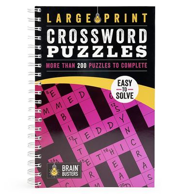 Cover for Parragon Books · Large Print Crosswords Volume 2 (Book) (2023)