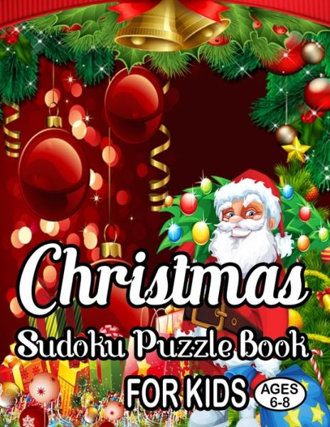 Cover for Rainbow Publishing · Christmas Sudoku Puzzle Book For Kids Ages 6-8 (Paperback Book) (2019)