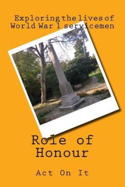 Cover for Helen Turner · Role of Honour (Paperback Book) (2018)